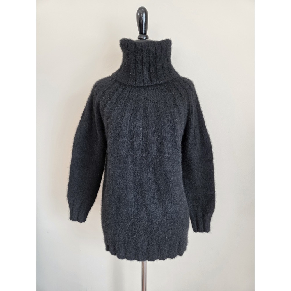 Lauren Ralph Lauren Black Label 100% Cashmere Womens S‎ Turtleneck Sweater Thick